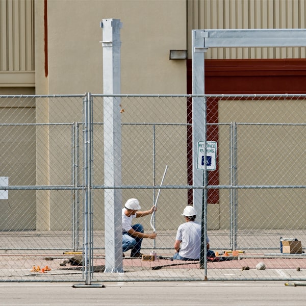 how much time can i lease the temporary fence for my construction site or event in Avon